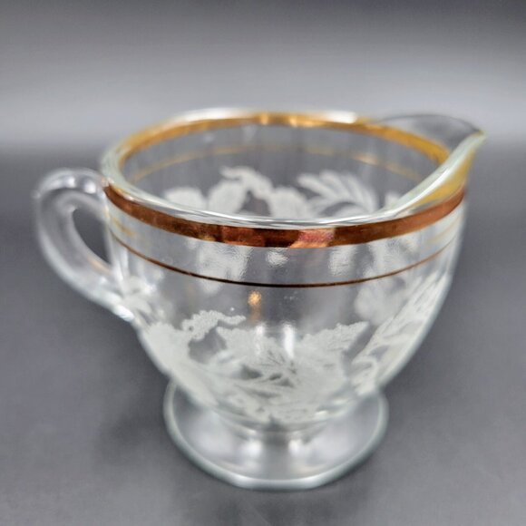Vintage Creamers Frosted Grape & Leaf Gold Set Of 3 Creamer Syrup Condiment - Picture 9 of 16